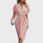 Esmeralda | Vestido midi cruzado