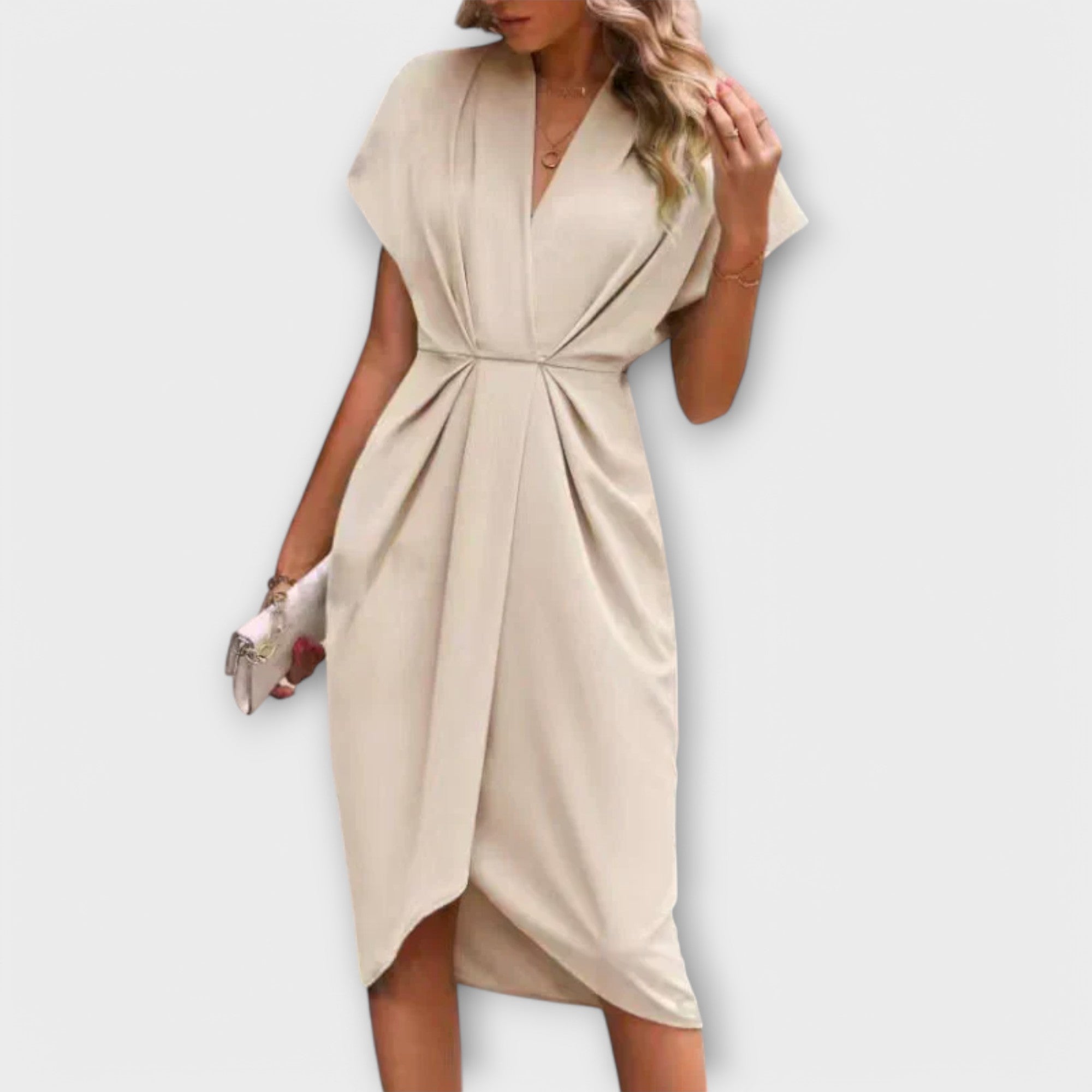 Esmeralda | Vestido midi cruzado