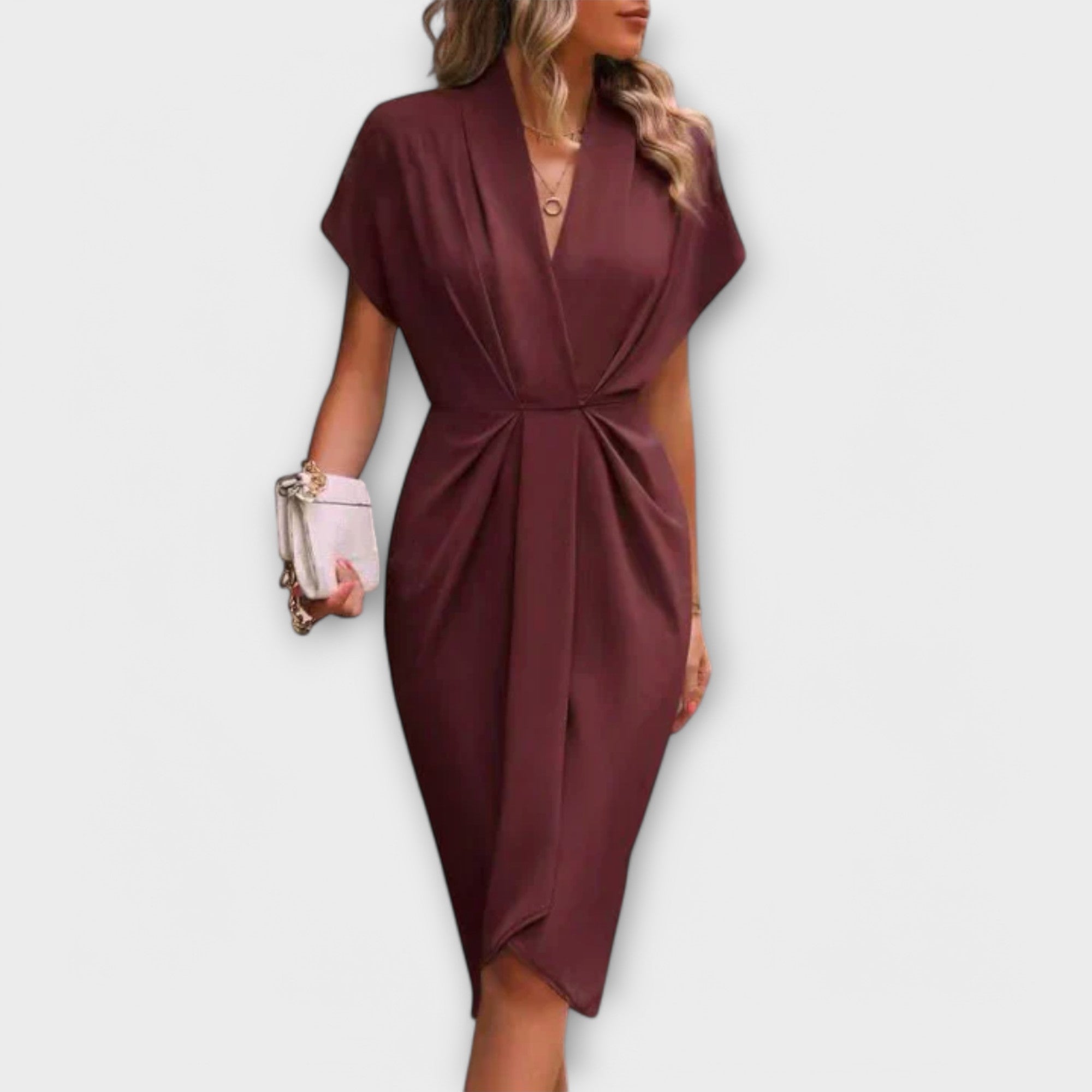 Esmeralda | Vestido midi cruzado