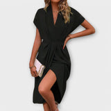 Esmeralda | Vestido midi cruzado