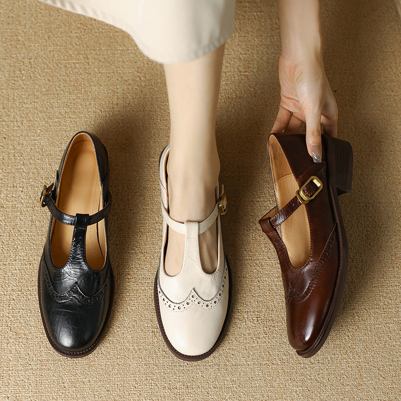 Estela | Zapatos clásicos con tiras