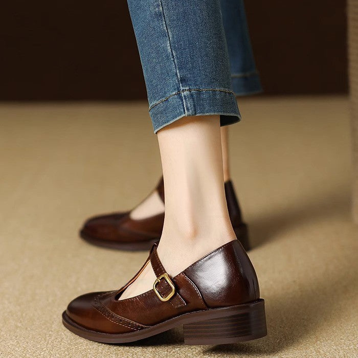 Estela | Zapatos clásicos con tiras