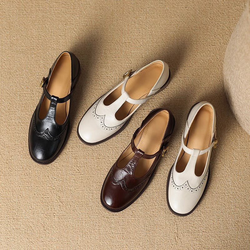 Estela | Zapatos clásicos con tiras