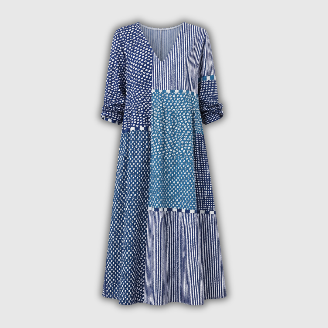 Estrella Rocío | Vestido de lino retro