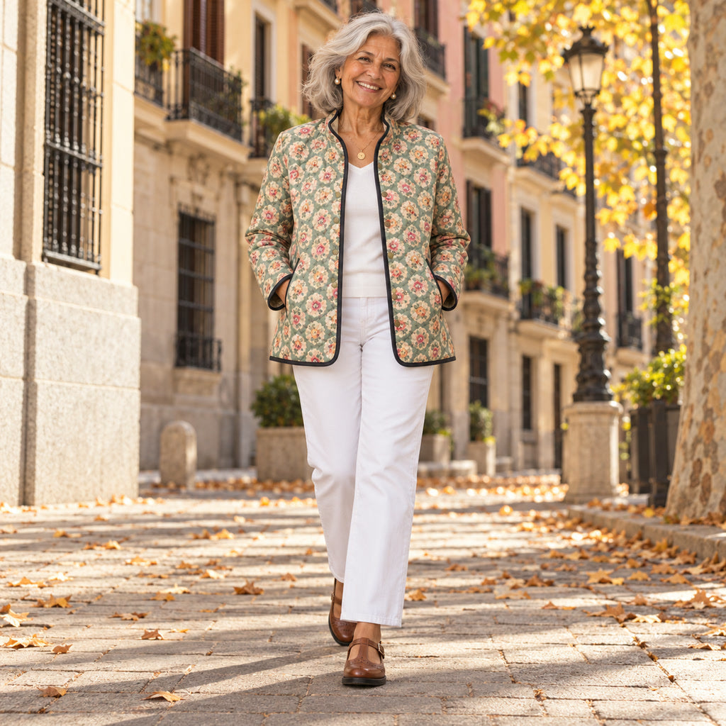 Evelia | Chaqueta acolchada, en la calle