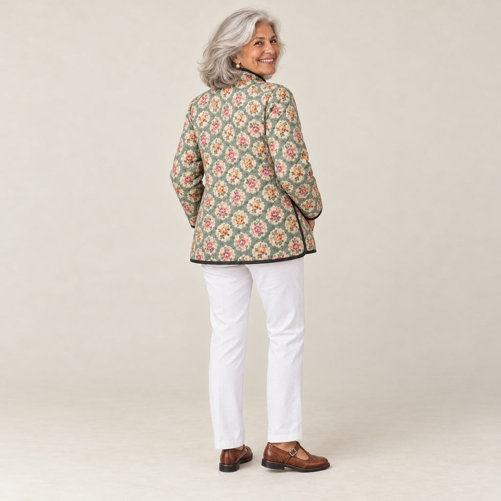 Evelia | Chaqueta acolchada, vista de espaldas