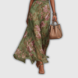 Evelia Lourdes | Vestido de verano de flores elegante