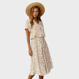 Fátima Reyes | Vestido de verano elegante multicolor