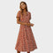 Fátima Reyes | Vestido de verano elegante multicolor