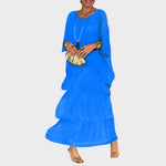 Fátima | Vestido de gasa elegante estilo bohemio para el día a día