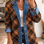 Fernanda | Chaqueta vaquera con estampados gráficos