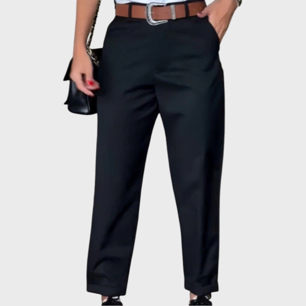 Flavia | Pantalón de traje de rayas