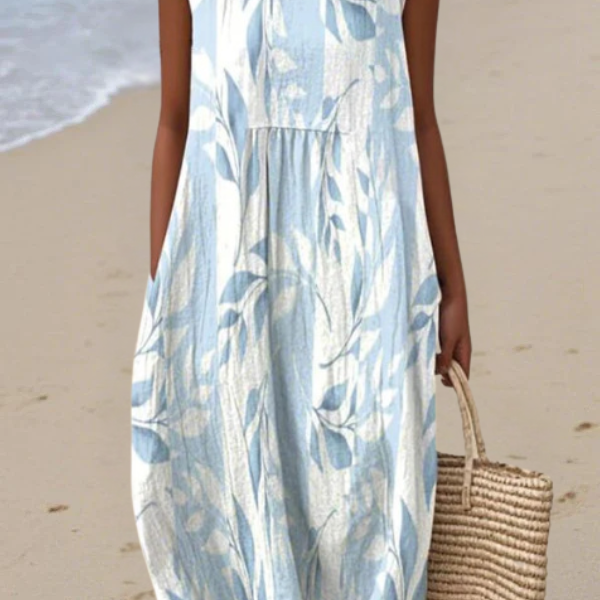 Florentina | Vestido midi clásico con estampado floral