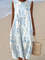 Florentina | Vestido midi clásico con estampado floral