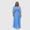 Francisca | Vestido largo plisado lleno de elegancia