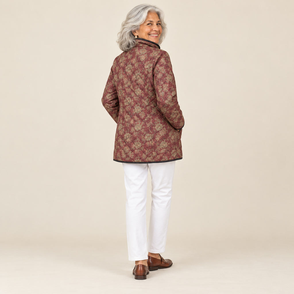 Gabriela | Chaqueta acolchada, vista de espaldas