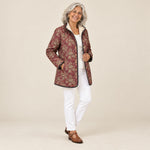 Gabriela | Chaqueta acolchada, vista de tres cuartos