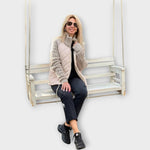 Gaspara | Chaqueta de punto chic y refinada