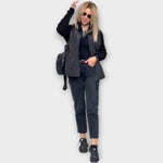 Gaspara | Chaqueta de punto chic y refinada
