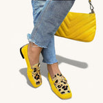 Gema | Mocasín con estampado animal
