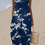 Georgina | Vestido midi elegante con estampado floral