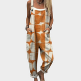 Gertrudis | Peto naranja con círculos batik
