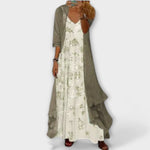 Gracia | Vestido verde elegante