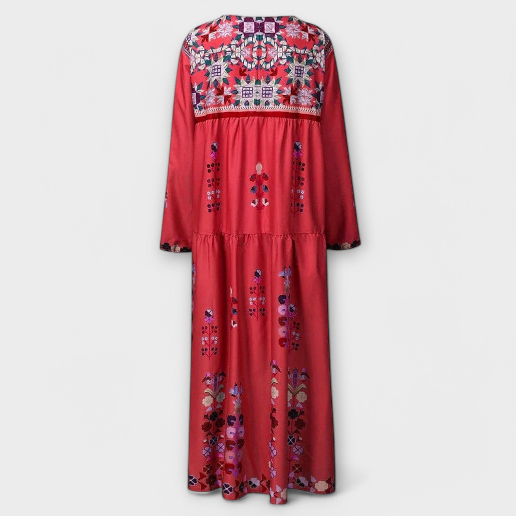 Graciela | Vestido largo boho de lino