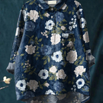 Gumersinda | Blusa holgada con estampado floral