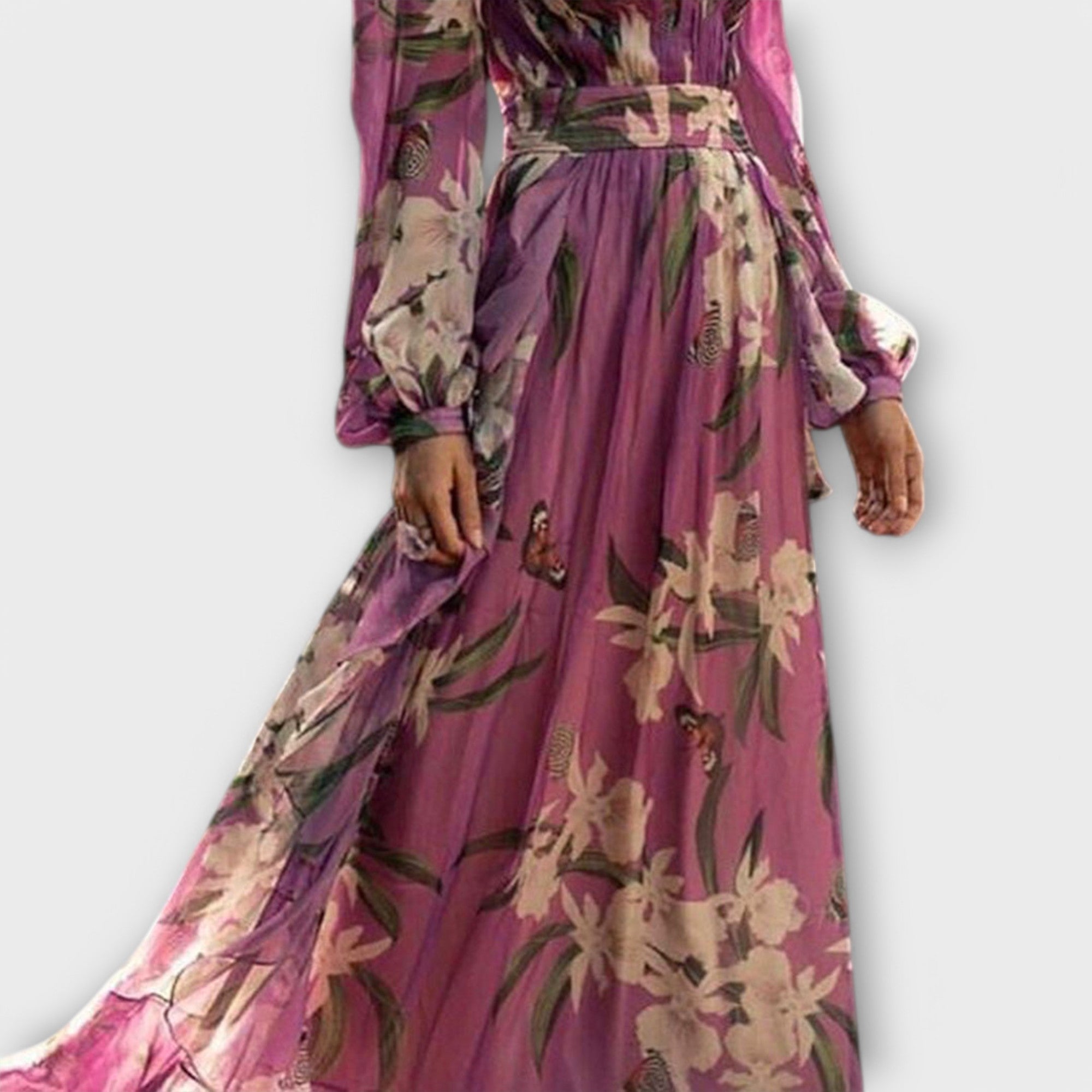 Gumersinda | Vestido largo elegante de alta gama