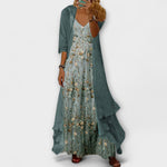Inmaculada | Vestido largo con chaqueta (conjunto de 2 piezas)