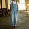 Iria | Conjunto de algodón suave efecto denim vintage