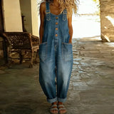 Iria | Conjunto de algodón suave efecto denim vintage