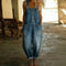 Iria | Conjunto de algodón suave efecto denim vintage
