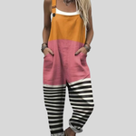 Iria | Peto colorblock naranja y rosa