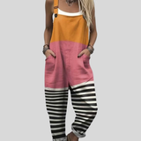 Iria | Peto colorblock naranja y rosa