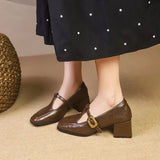 Isidora | Zapatos atemporales de tacón medio