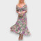 Itziar Dolores | Vestido elegante con cuello en V