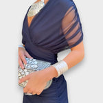 Itziar Dolores | Vestido elegante con cuello en V
