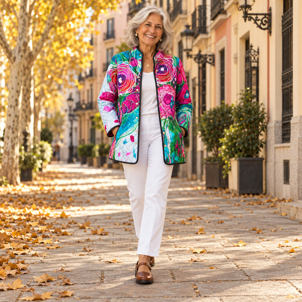 Ivana | Chaqueta acolchada, en la calle