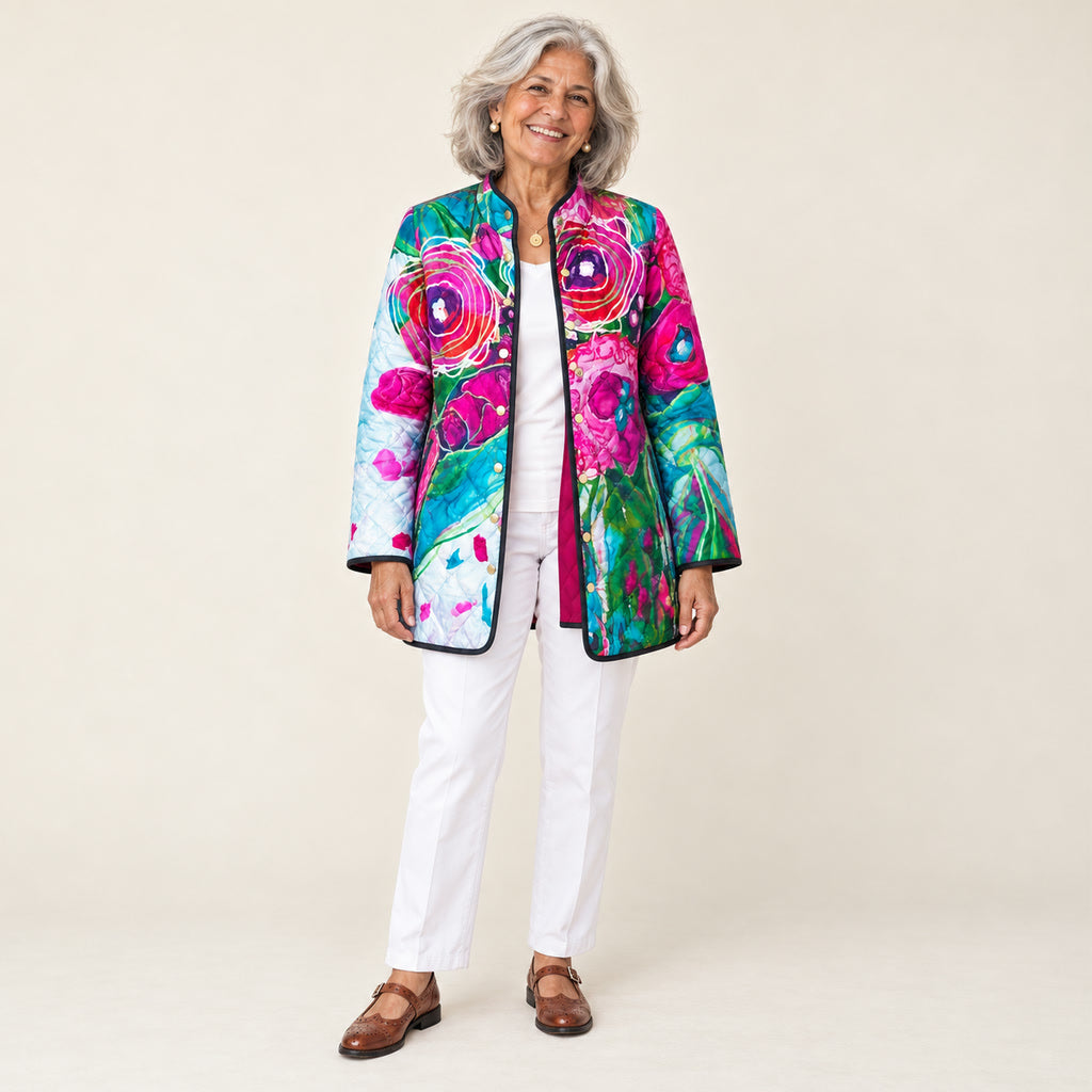 Ivana | Chaqueta acolchada, vista de frente