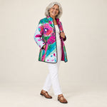 Ivana | Chaqueta acolchada, vista de tres cuartos