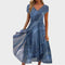 Jesusa Dolores | Vestido midi elegante con cuello en V