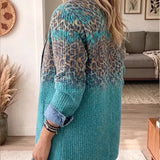 Josefina | Chaqueta vaquera con estampado de leopardo