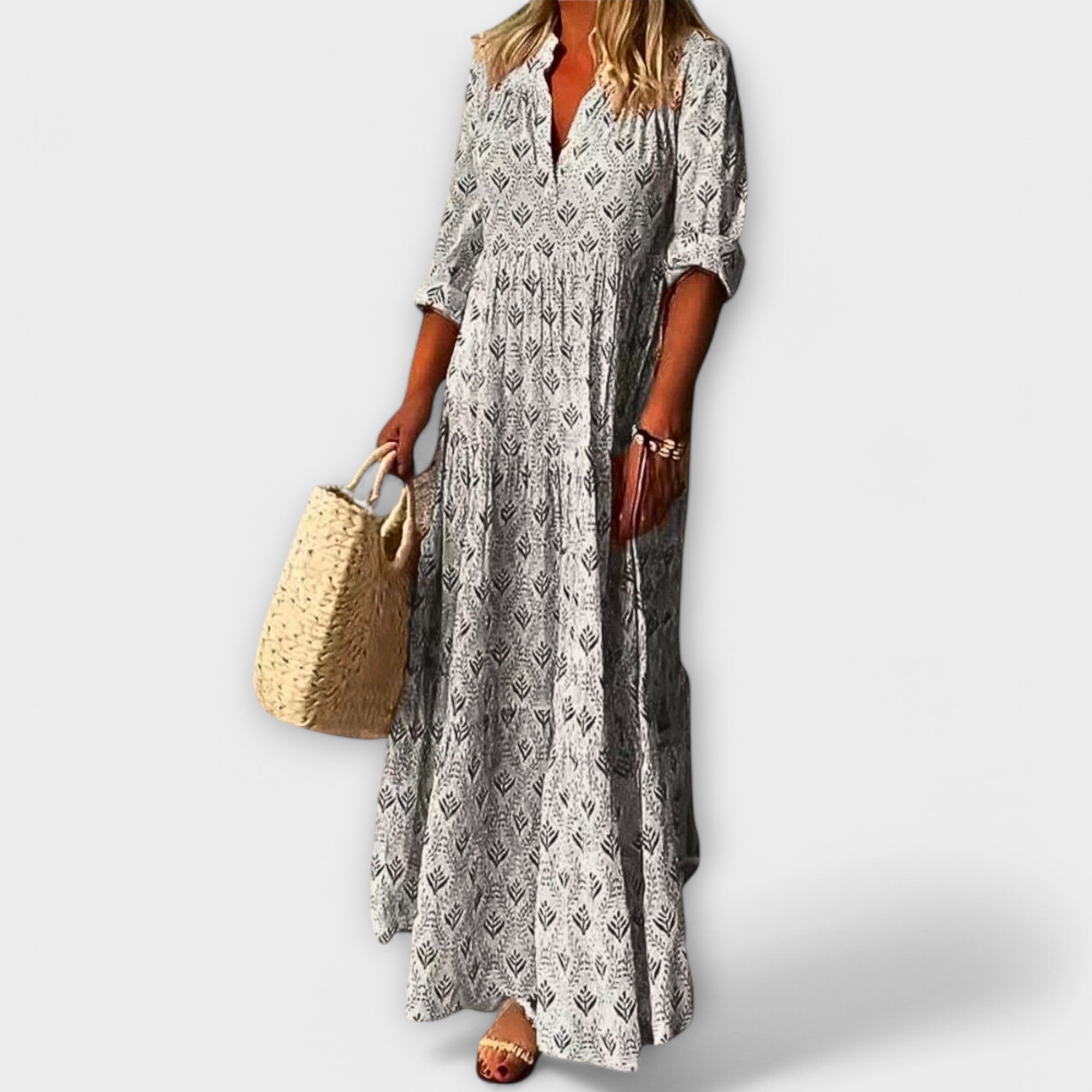 Josefina Esperanza | Vestido largo de primavera chic y cómodo