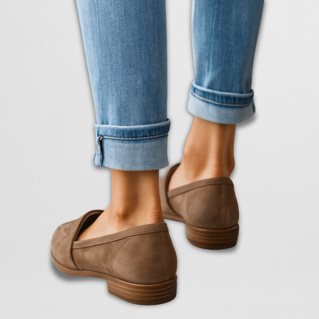 Josune | Mocasines con estampado de leopardo