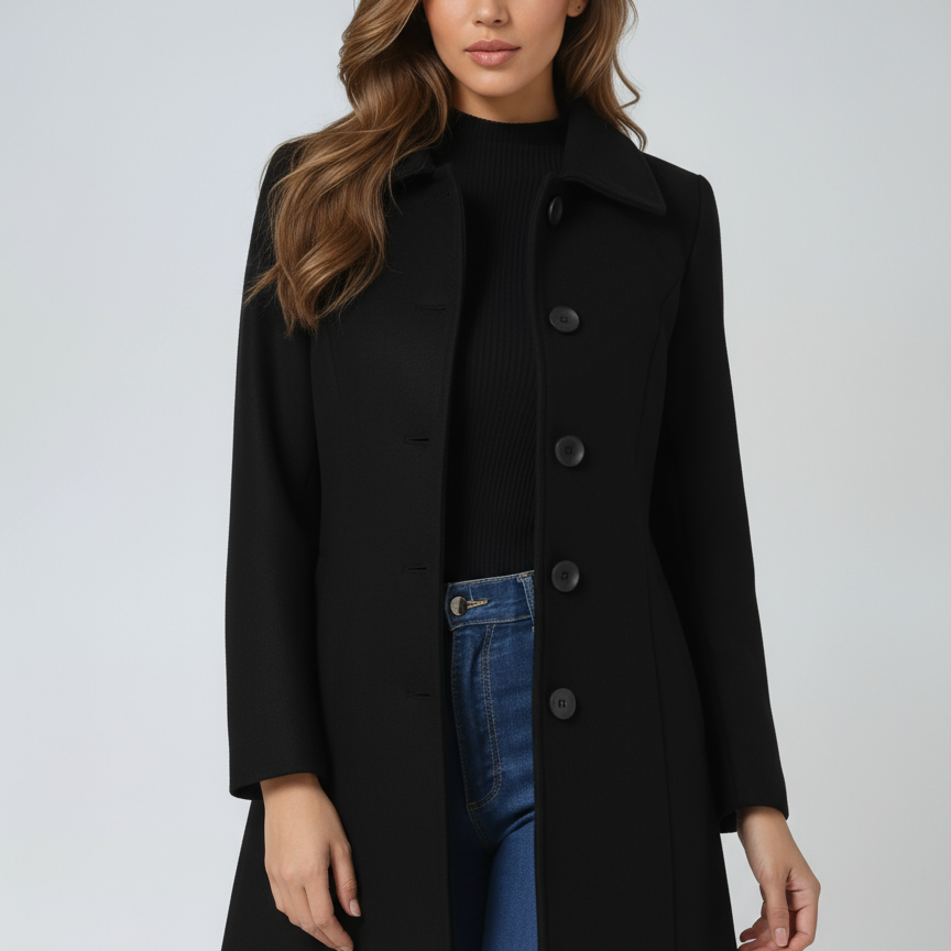 Judit | Chaqueta entallada y evasé elegante