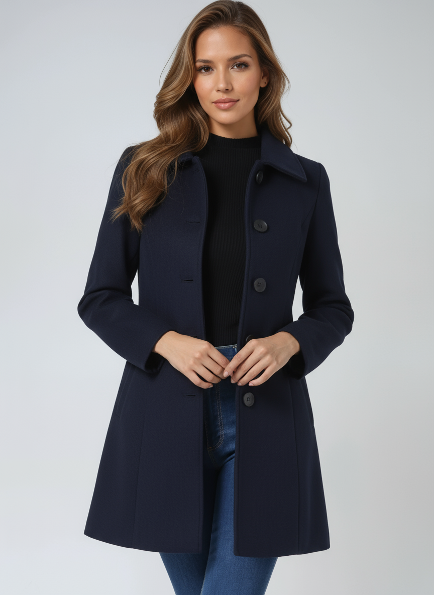 Judit | Chaqueta entallada y evasé elegante