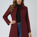 Judit | Chaqueta entallada y evasé elegante