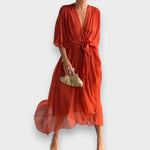 Judit Lourdes | Vestido con cuello en V